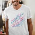 Canoe Canoeing Kayak Paddling Canoeist Men's V-Neck T-Shirt