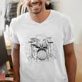 Drum Kit Premium Tri-Blend Men's V-Neck T-Shirt Drum Kit Premium Tri-Blend Men's V-Neck T-Shirt