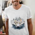Drumset Drum Kit Music Drummer Drumming Men's V-Neck T-Shirt Drumset Drum Kit Music Drummer Drumming Men's V-Neck T-Shirt