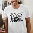 Retro Drum Kit Raglan Baseball Tee Men's V-Neck T-Shirt Retro Drum Kit Raglan Baseball Tee Men's V-Neck T-Shirt