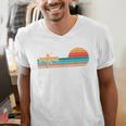 Retro Vintage For Canoeists And Paddle Men's V-Neck T-Shirt