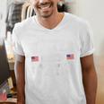 United States Canoe Canoeing Raglan Baseball Tee Men's V-Neck T-Shirt