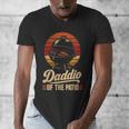 BBQ Dad Daddio Of The Patio Fathers Day Grilling Men's V-Neck T-Shirt