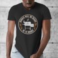 BBQ Dad Dinner Will Be Ready In 18 Hours Smoking Meat Men's V-Neck T-Shirt BBQ Dad Dinner Will Be Ready In 18 Hours Smoking Meat Men's V-Neck T-Shirt