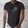 Beautiful Colors Swimming Hammerhead Shark Lovers Men's V-Neck T-Shirt