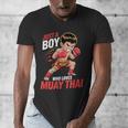 Boys Muay Thai Men's V-Neck T-Shirt Boys Muay Thai Men's V-Neck T-Shirt