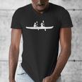 Canoe Couple Canoe Team Canoe Lover Canoeing Tour Summer Men Women Kids Men's V-Neck T-Shirt