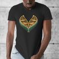 Canoe Heart Cute Minimalist Paddling Adventure Men's V-Neck T-Shirt