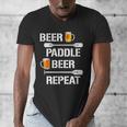 Canoe Kayak Tees Beer Paddle Repeat T-Shirt Men's V-Neck T-Shirt Canoe Kayak Tees Beer Paddle Repeat T-Shirt Men's V-Neck T-Shirt