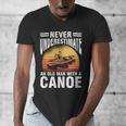 Canoe Old Man Sleeveless Men's V-Neck T-Shirt Canoe Old Man Sleeveless Men's V-Neck T-Shirt