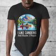 I Like Canoeing And Maybe 3 People Canoe Men's V-Neck T-Shirt I Like Canoeing And Maybe 3 People Canoe Men's V-Neck T-Shirt