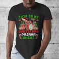 This Is My Christmas Pajama Shirt Drum Kit Christmas Men's V-Neck T-Shirt This Is My Christmas Pajama Shirt Drum Kit Christmas Men's V-Neck T-Shirt