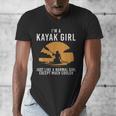 Cool Kayak For Women Girls Kayaker Canoe Kayaking Paddle Oar Men's V-Neck T-Shirt Cool Kayak For Women Girls Kayaker Canoe Kayaking Paddle Oar Men's V-Neck T-Shirt