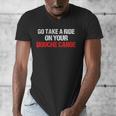 Douche Canoe Vulgar Profanity T-Shirt Men's V-Neck T-Shirt