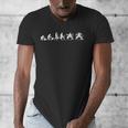 Drummer Evolution Drum Kit Men's V-Neck T-Shirt Drummer Evolution Drum Kit Men's V-Neck T-Shirt