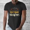 Drummer Drummer Pensioner Drum Kit Men's V-Neck T-Shirt Drummer Drummer Pensioner Drum Kit Men's V-Neck T-Shirt
