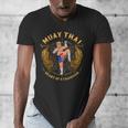 Heart Of a Champion Kickboxing And Muay Thai Trump Men's V-Neck T-Shirt