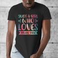 Just a Girl Who Loves Muay Thai Men's V-Neck T-Shirt