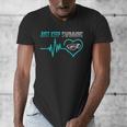 Just Keep Swimming For Swimmers Divers Diving Retro Men's V-Neck T-Shirt Just Keep Swimming For Swimmers Divers Diving Retro Men's V-Neck T-Shirt