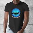 Kai Outrigger Canoe Hawaii Aloha State Paddling Retro Men's V-Neck T-Shirt