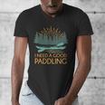Kayaking Outdoor Water Sports Canoeing Paddle Kayak Men's V-Neck T-Shirt Kayaking Outdoor Water Sports Canoeing Paddle Kayak Men's V-Neck T-Shirt