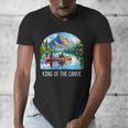King Of The Canoe Canoeing Men's V-Neck T-Shirt King Of The Canoe Canoeing Men's V-Neck T-Shirt