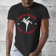 I Know I Hit Like A Girl Try To Keep Up Muay Thai Boxing Men's V-Neck T-Shirt