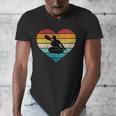 I Love Canoeing Water Sports Canoe Tour Paddling Canadian Men's V-Neck T-Shirt