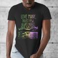 Love Many Trust Few Always Paddle Your Own Canoe Canoes Men's V-Neck T-Shirt