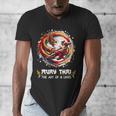 MMA Thai Boxing Art Of Eight Limbs Combat Muay Thai Men's V-Neck T-Shirt MMA Thai Boxing Art Of Eight Limbs Combat Muay Thai Men's V-Neck T-Shirt