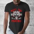 Muay Thai Art Of Eight Limbs Sak Yant Thai Boxing MMA Arts Men's V-Neck T-Shirt Muay Thai Art Of Eight Limbs Sak Yant Thai Boxing MMA Arts Men's V-Neck T-Shirt
