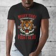 Muay Thai Thai Boxing Men's V-Neck T-Shirt