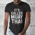 Muay Thai Condition Humor Lifestyle Identity Training Men's V-Neck T-Shirt