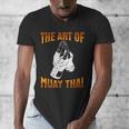 Muay Thai Fighter The Art Of Muay Thai Men's V-Neck T-Shirt