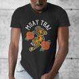 Muay Thai Fighter Hobby Martial Arts Boxing Men's V-Neck T-Shirt