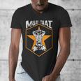Muay Thai Fighter Sleeveless Men's V-Neck T-Shirt