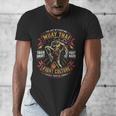 Muay Thai Fighter Training Thai Boxing Coach Men's V-Neck T-Shirt