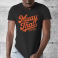 Muay Thai Fighting Muay Thai Coach Men's V-Neck T-Shirt Muay Thai Fighting Muay Thai Coach Men's V-Neck T-Shirt