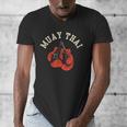 Muay Thai Hobby Boxing Fighter Martial Arts Men's V-Neck T-Shirt Muay Thai Hobby Boxing Fighter Martial Arts Men's V-Neck T-Shirt