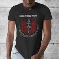 Muay Thai Kickboxing Thailand T-Shirt Men's V-Neck T-Shirt Muay Thai Kickboxing Thailand T-Shirt Men's V-Neck T-Shirt
