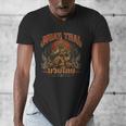 Muay Thai Life Vintage Thai Boxing Nak Muay Thai Giant Men's V-Neck T-Shirt