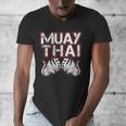 Muay Thai Lover For Fight Fans Men's V-Neck T-Shirt