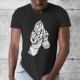 Muay Thai Martial Arts Combat Boxing Sport Men's V-Neck T-Shirt