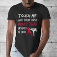 Muay Thai Martial Arts Combat Sports Self Defense Men's V-Neck T-Shirt Muay Thai Martial Arts Combat Sports Self Defense Men's V-Neck T-Shirt