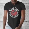 Muay Thai For Men Women Kids Mixed Martial Arts Men's V-Neck T-Shirt