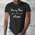 Muay Thai Mom Woman Muay Thai Sport Lover Men's V-Neck T-Shirt