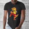 Muay Thai T-Rex Thai Boxing Men's V-Neck T-Shirt Muay Thai T-Rex Thai Boxing Men's V-Neck T-Shirt