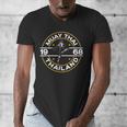 Muay Thai Thailand Fighter Fighting Combat 1969 Thai Boxing Men's V-Neck T-Shirt