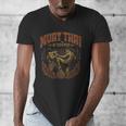 Muay Thai Vintage Thai Boxing Warrior Art Of 8 Limbs Men's V-Neck T-Shirt