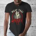 Muay Thai Warrior Fighter Boxing Martial Arts Hobby Men's V-Neck T-Shirt Muay Thai Warrior Fighter Boxing Martial Arts Hobby Men's V-Neck T-Shirt